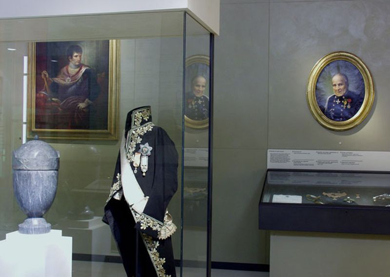 Particolare dell'allestimento